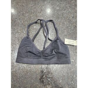 NWT Live Love Dream Girls Bralette Black, Size Medium